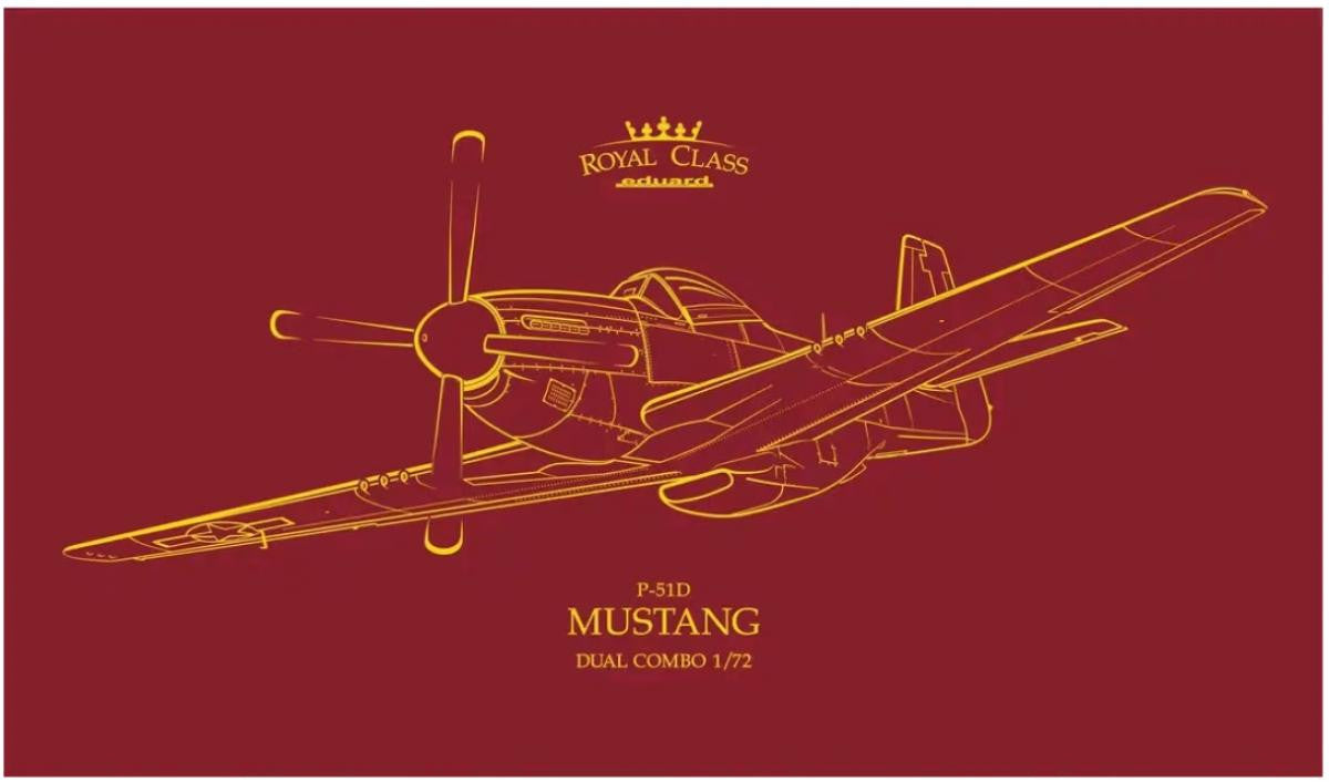 Eduard 1/72 P-51D Mustang Dual Combo Royal Class R0021